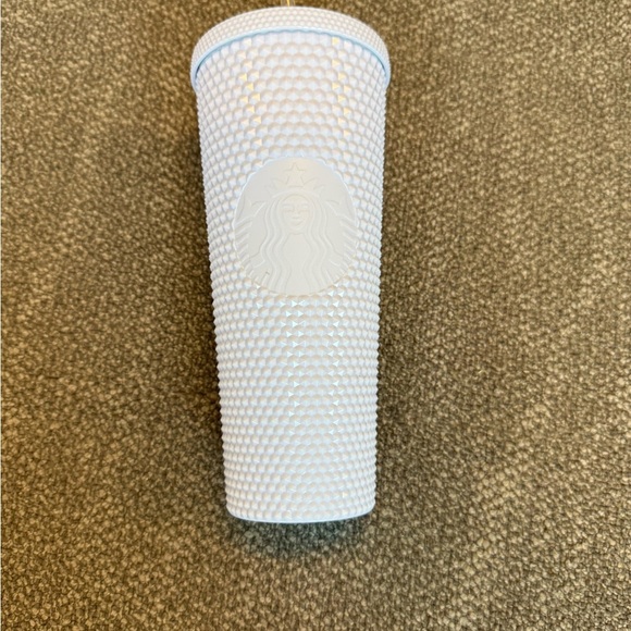 Starbucks Pink Sunset Ombré Tumbler And White Studded Tumbler Lot Of Two - Picture 8 of 11